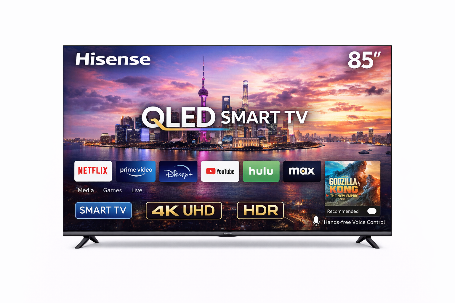 HISENSE LED85A7K - 85" SMART 4K UHD TV