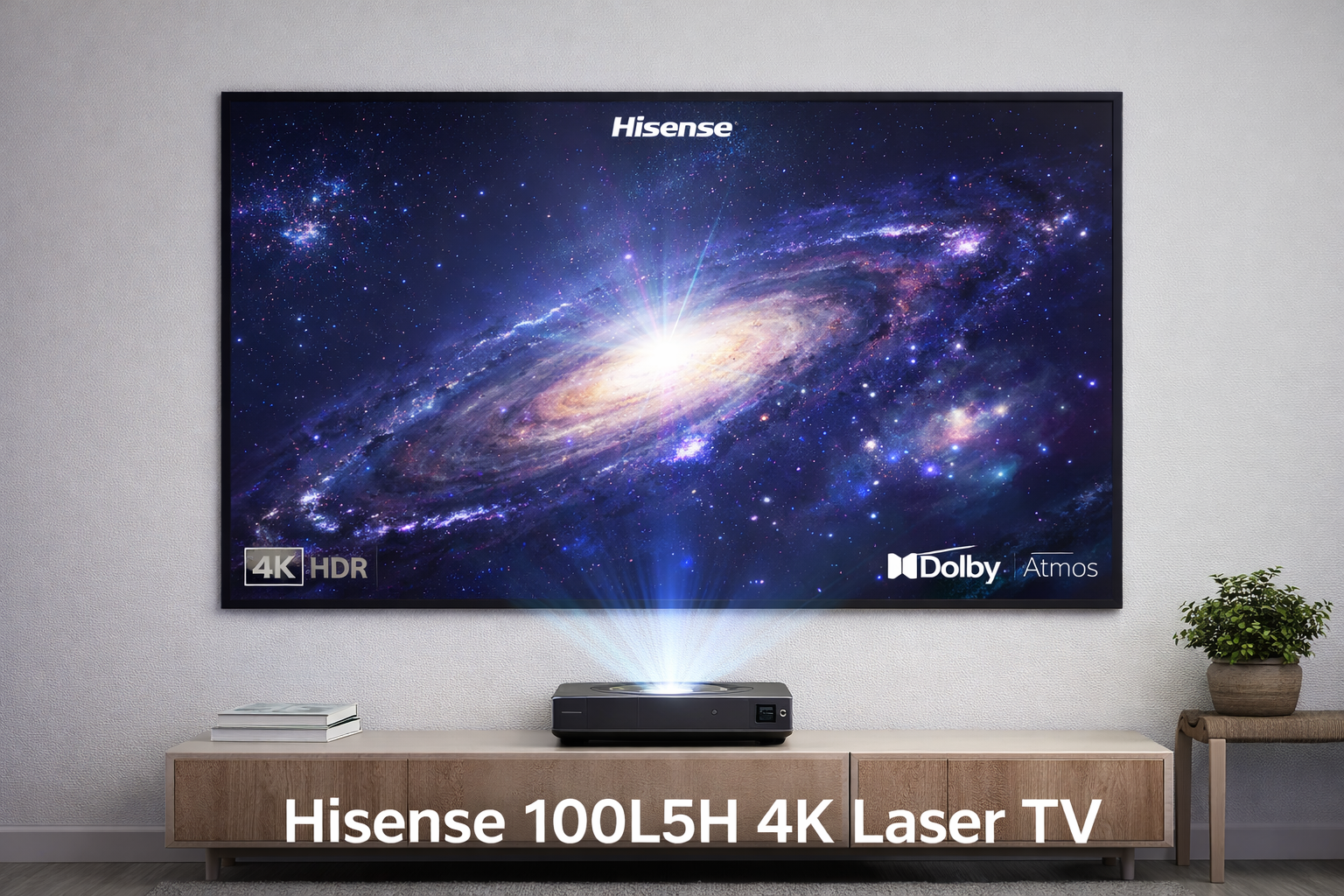 Hisense 100L5H 4K Laser TV