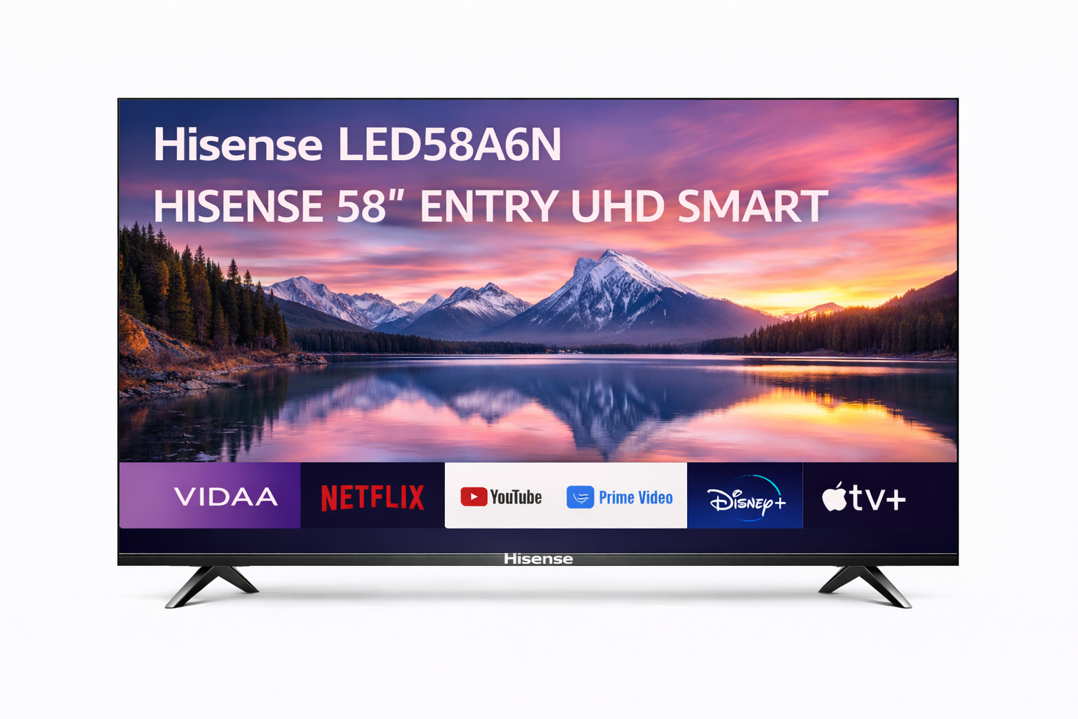 HISENSE LED58A6N - 58" ENTRY UHD SMART
