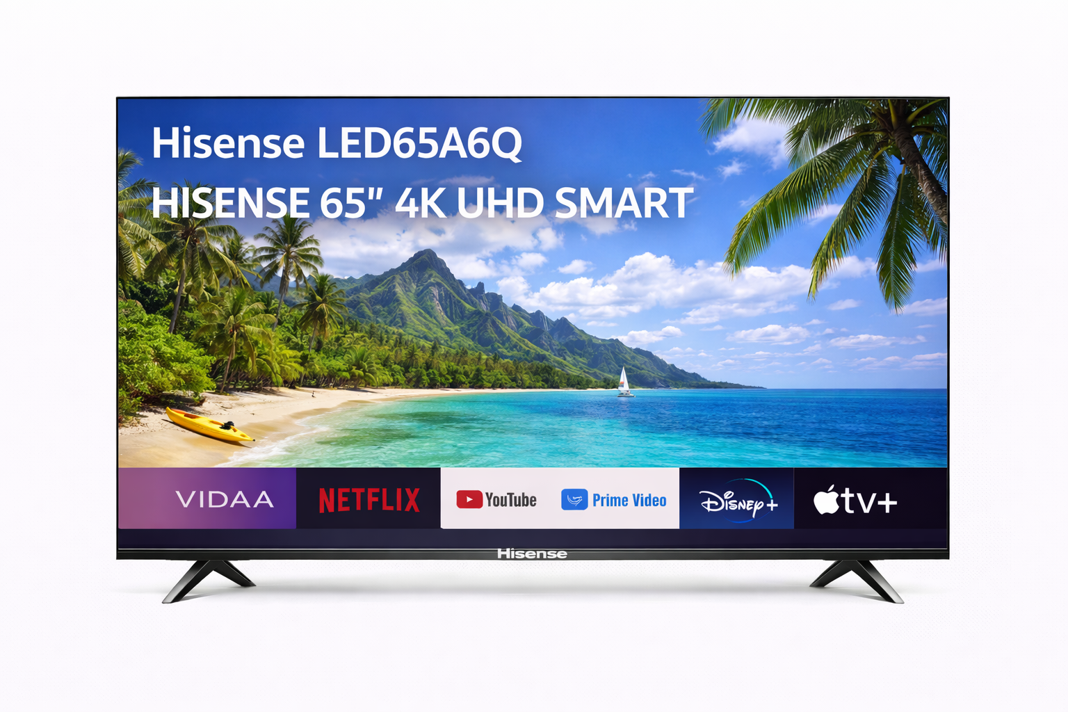 HISENSE LED65A6Q - 4K UHD SMART