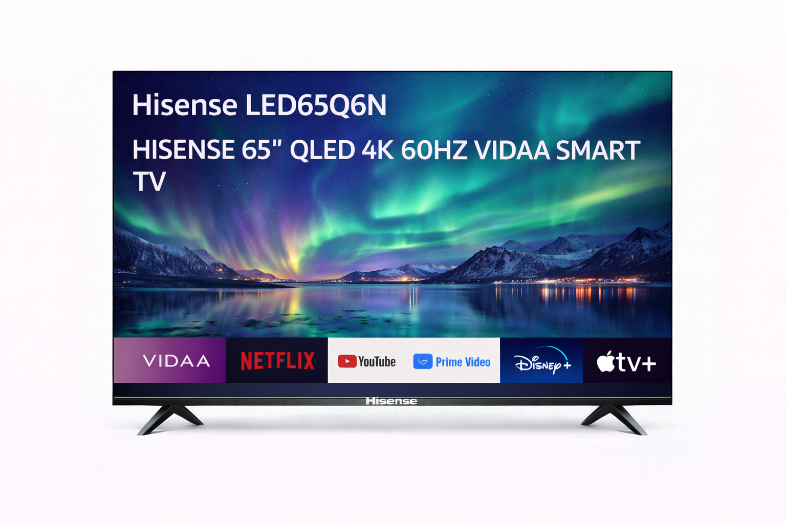 HISENSE LED65Q6N -  65" QLED 4K 60HZ VIDAA SMART TV
