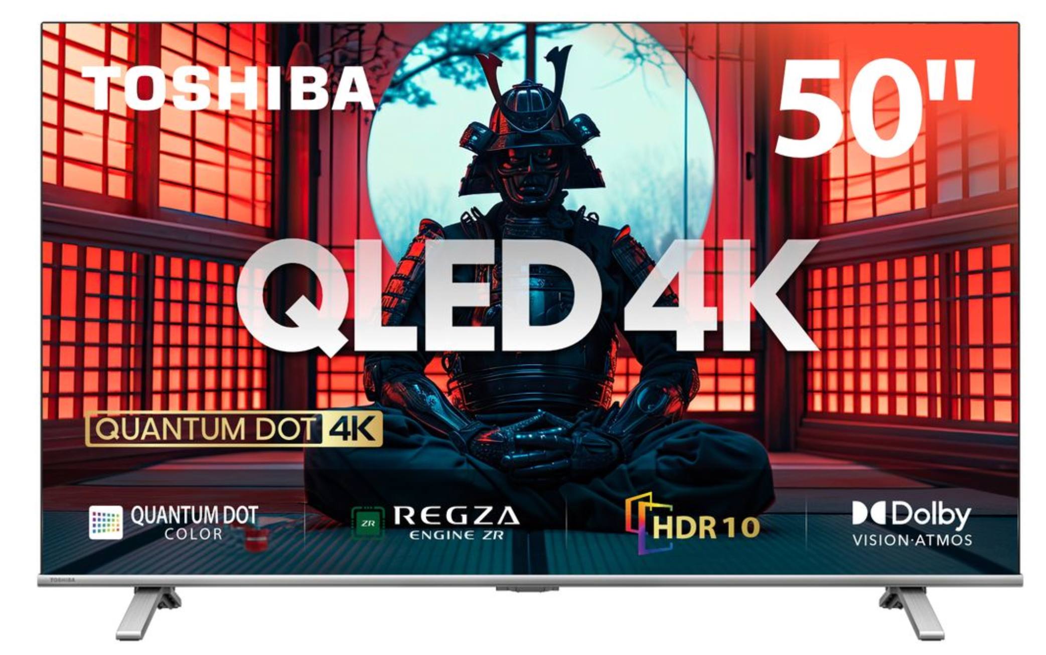 Toshiba 50" C450MN 4K QLED Smart TV with Dolby Atmos