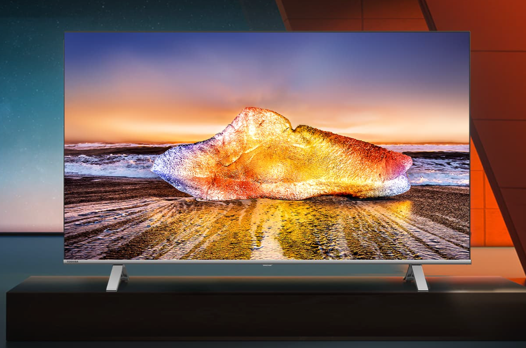 TOSHIBA 75" UHD, Android SMART LED