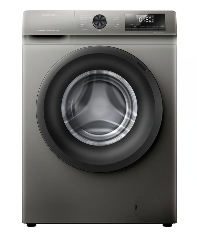 Hisense Washing Machine WFVC7012VMT - HISENSE 7KG Front loading Washing Machine