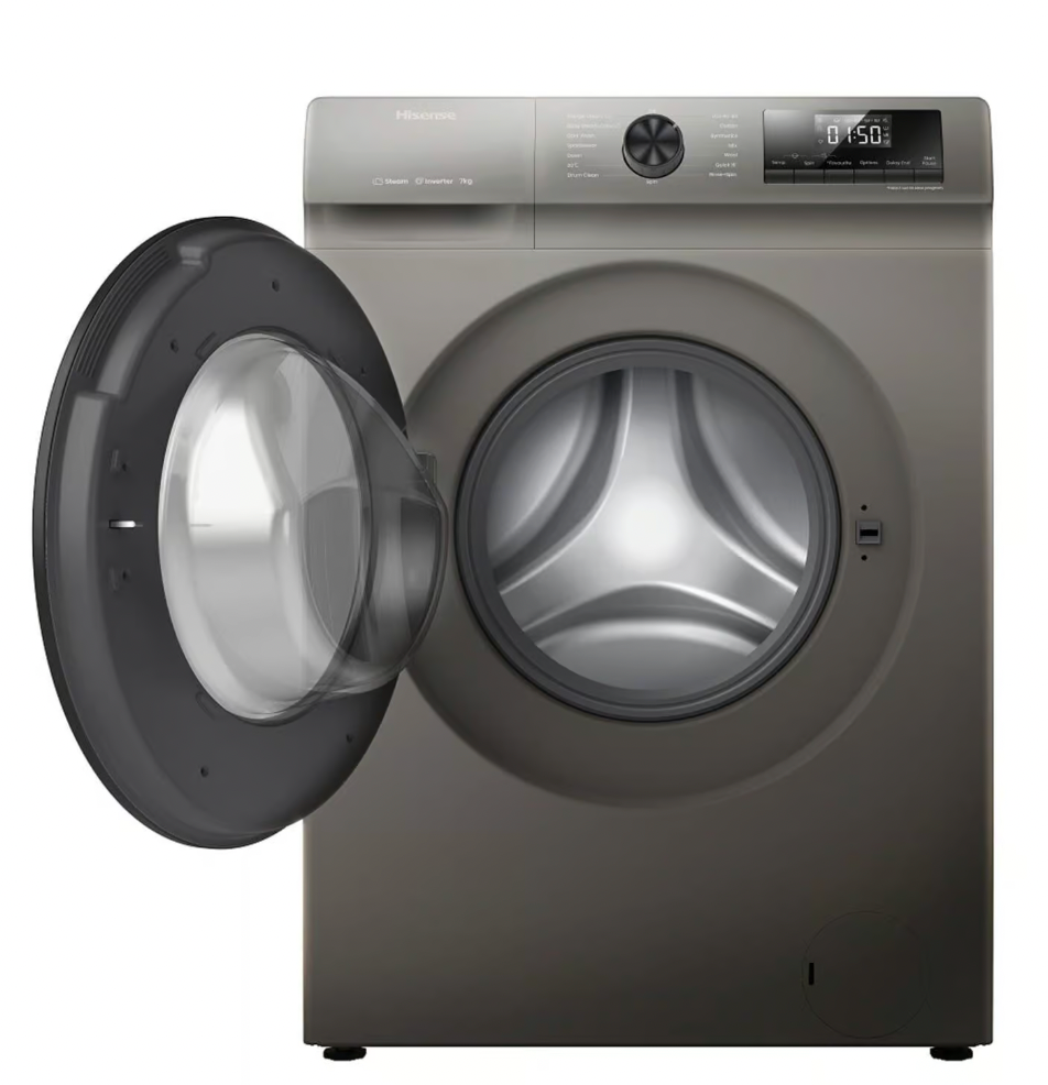 Hisense Washing Machine WFVC7012VMT - HISENSE 7KG Front loading Washing Machine