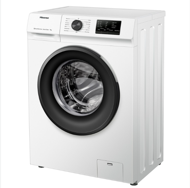 Hisense Washing Machine WFVC7012E - 7KG White Front Loader Washing Machine