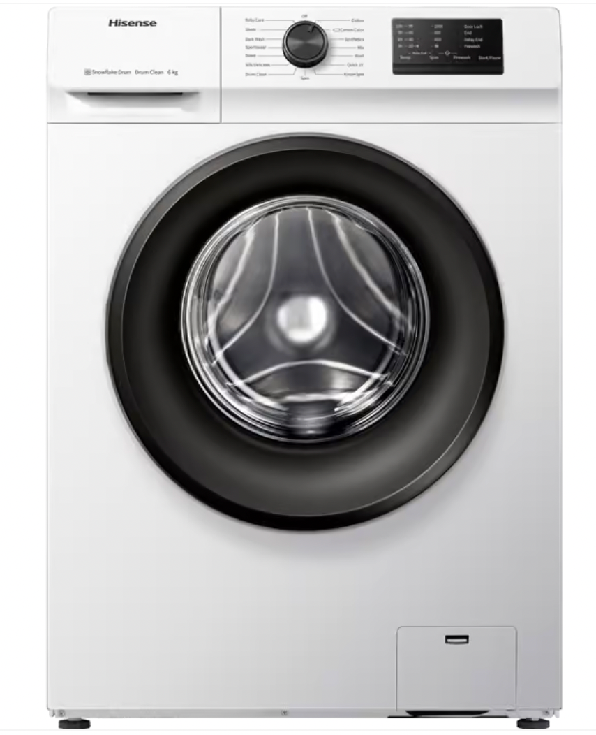 Hisense Washing Machine WFVC6010S - Hisense  6KG Washing Machine