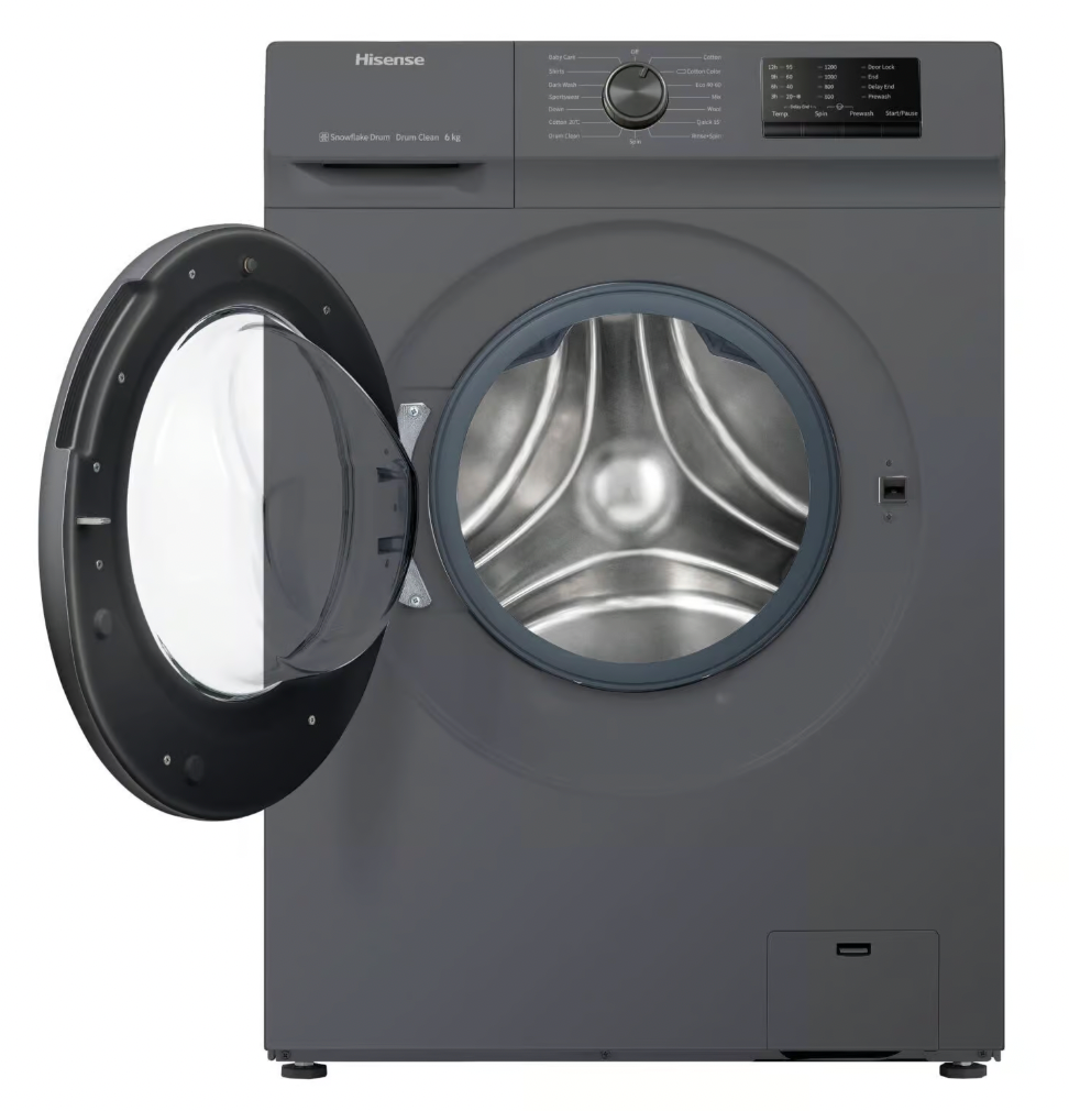 Hisense Washing Machine WFV6010T - Hisense  6KG Washing Machine