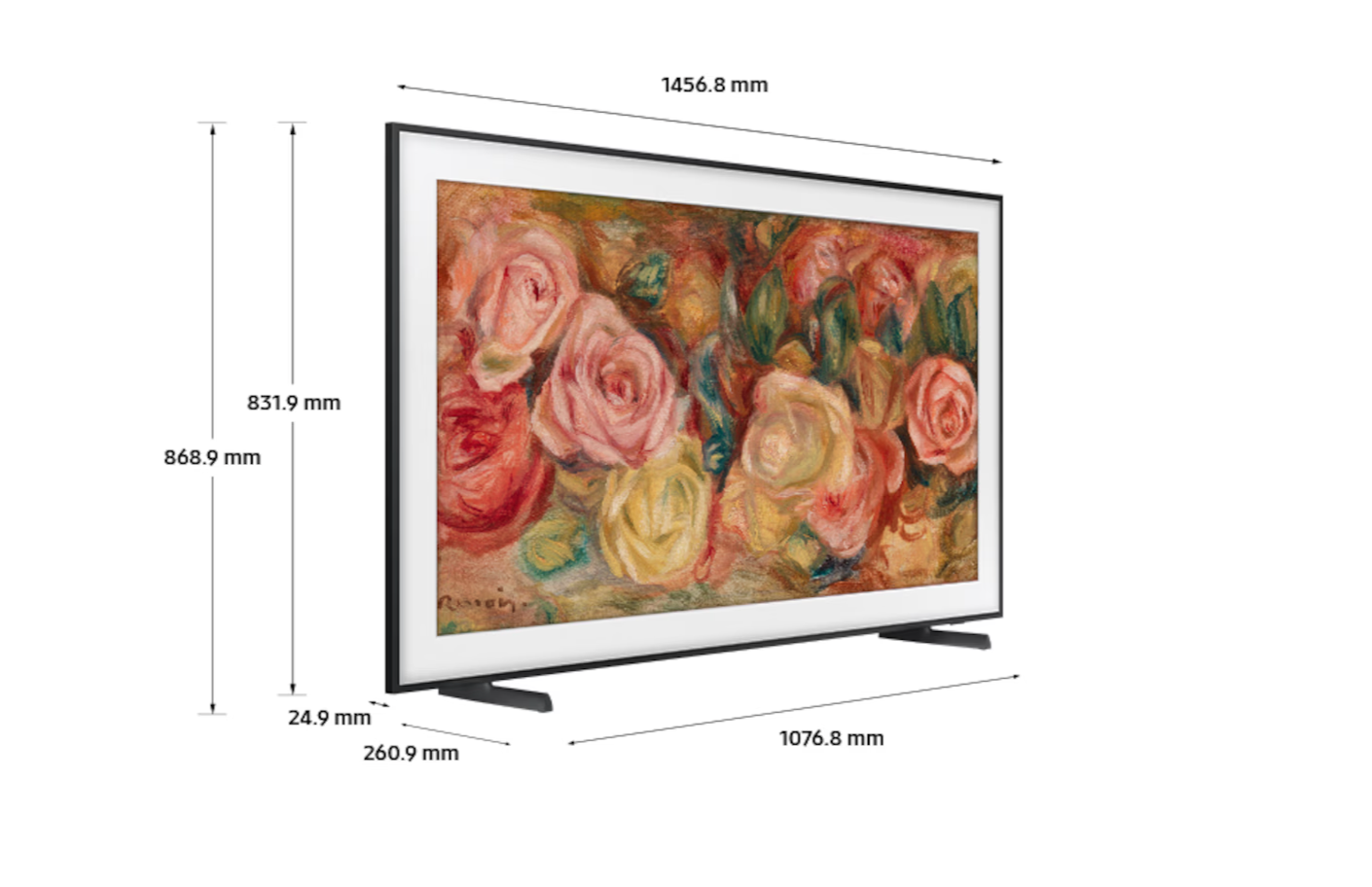 SAMSUNG TV QA65LS03DAKXXA - SAMSUNG FRAME QLED 4K SMART
