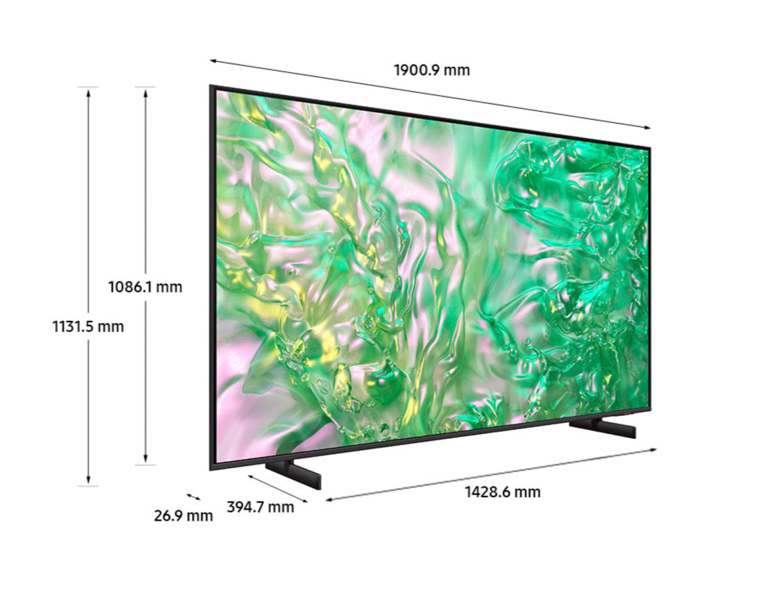 SAMSUNG TV UA85DU8000 - Samsung 85 Inch Crystal UHD TV, 4K