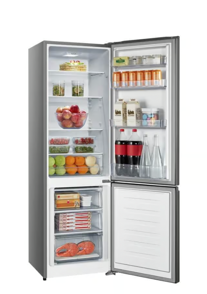 Freezer H370BIT-WD - 265L Metalic Inox Bottom Freezer, Euro AH370BIT