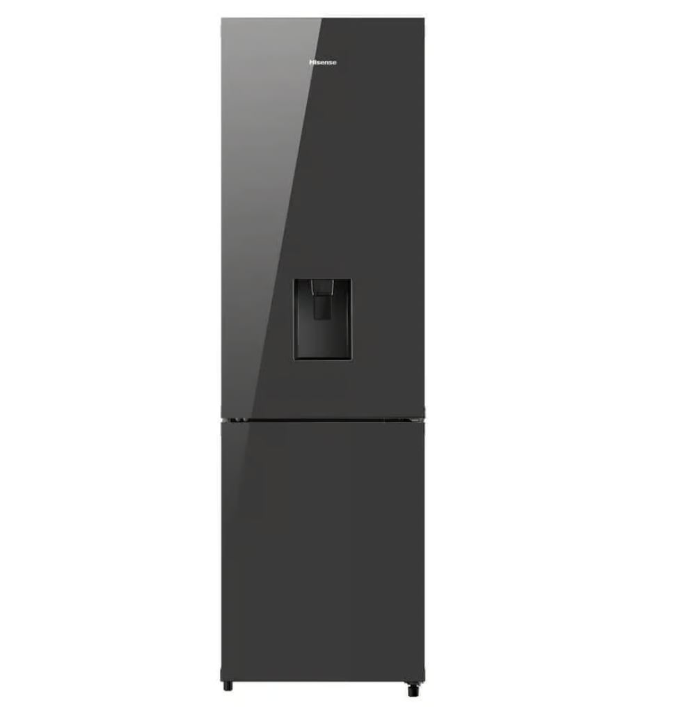 Freezer H370BMIBWD - 269L Black Mirror Bottom Freezer with Water Dispenser