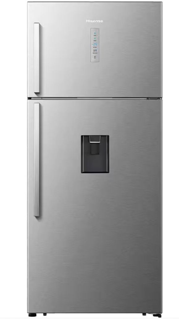 Freezer H700TI-IDL – 535L Inox Top Freezer Refrigerator with Water Dispenser