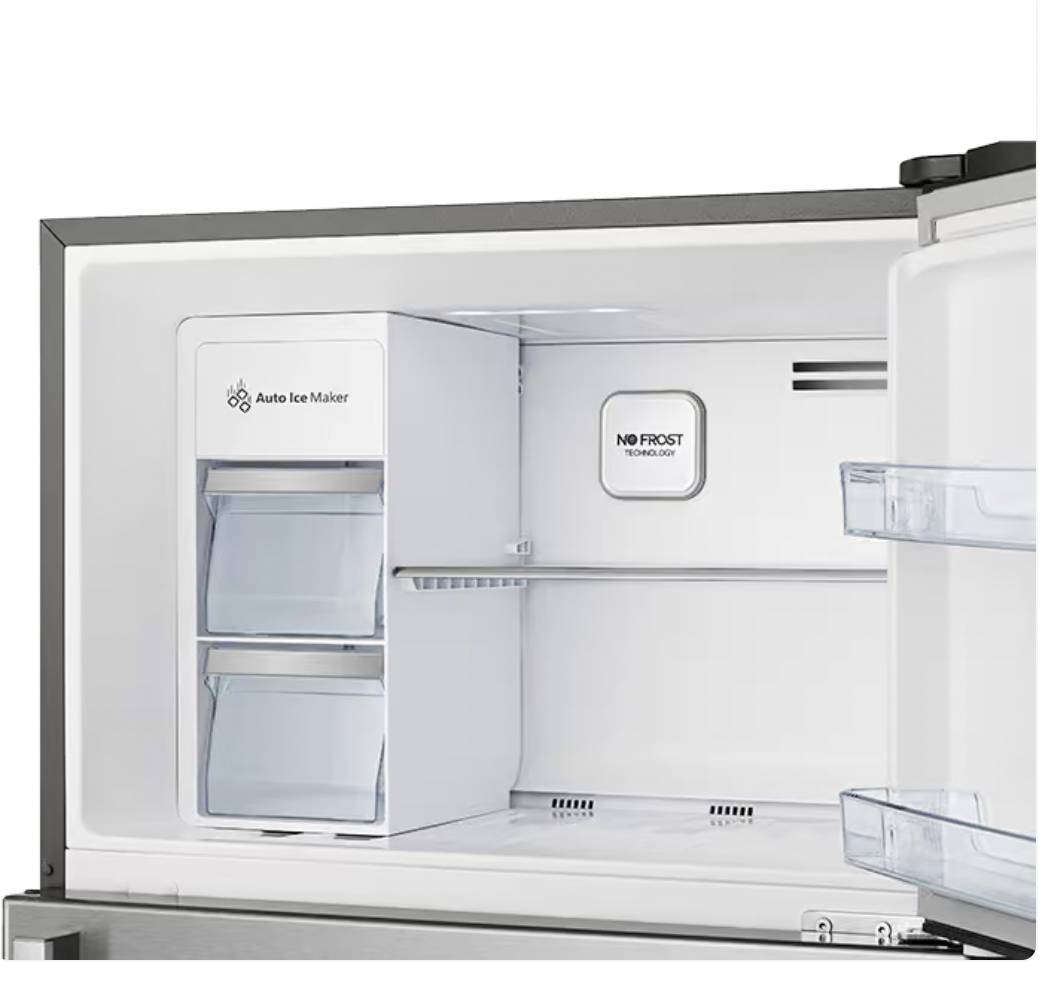 Freezer H700TI-IDL – 535L Inox Top Freezer Refrigerator with Water Dispenser