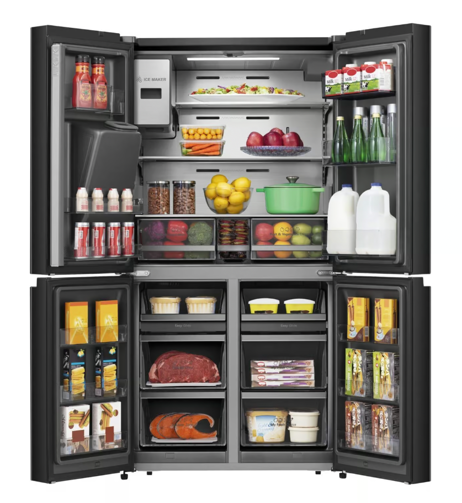 Freezer H750FSB-IDS - 536L,Black Stainless steel,cross door,no frost
