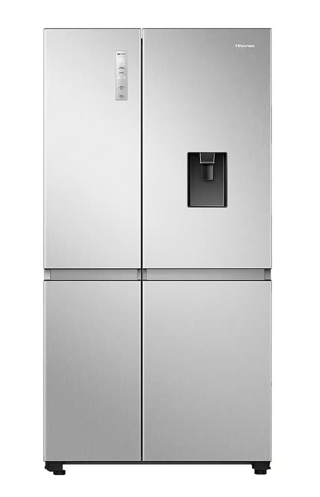 Freezer H800SI-WD – 631L Inox Side-by-Side Refrigerator with Non-Plumbed Water Dispenser