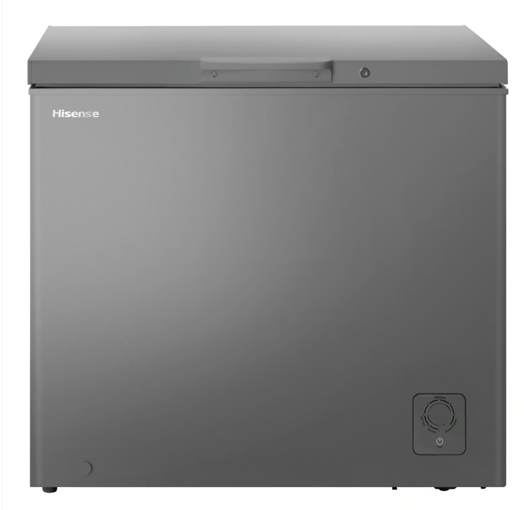 Hisense Chest Freezer H245 CFS - 198L Chest Freezer, SILVER, Euro A