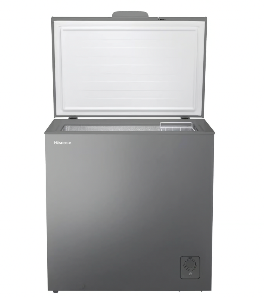 Hisense Chest Freezer H245 CFS - 198L Chest Freezer, SILVER, Euro A