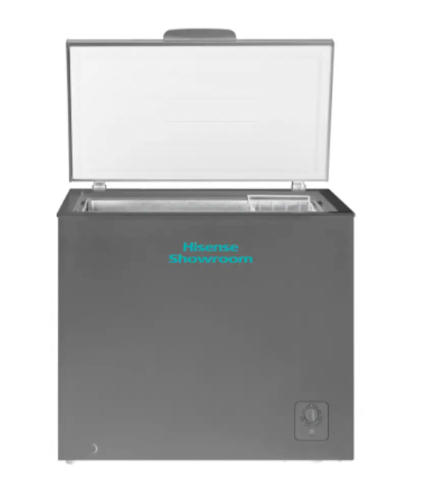 Hisense Chest Freezer H320CFS – 249L Chest Freezer, Silver (Euro A)