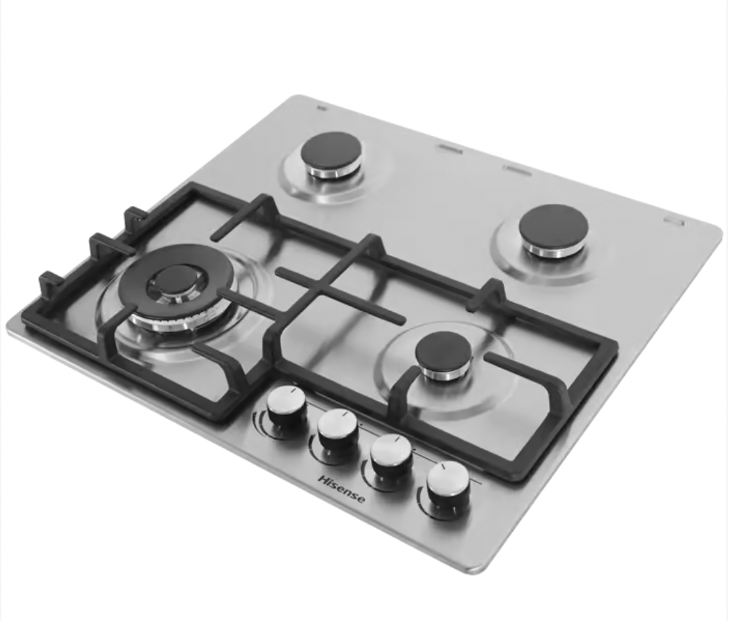 Hisense Hobs & Extractor HHU60GAGR - Hobs Gas,600mm / VAT Exempt