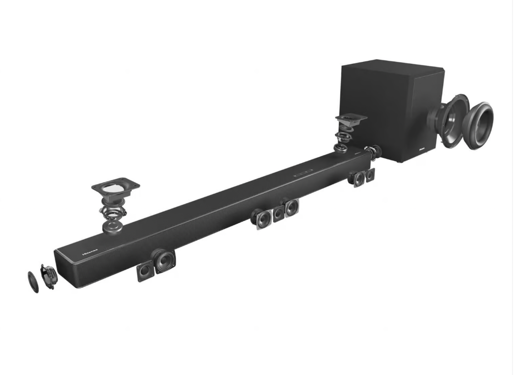 Hisense Soundbar U5120G - 5.1.2 510W Sound bar
