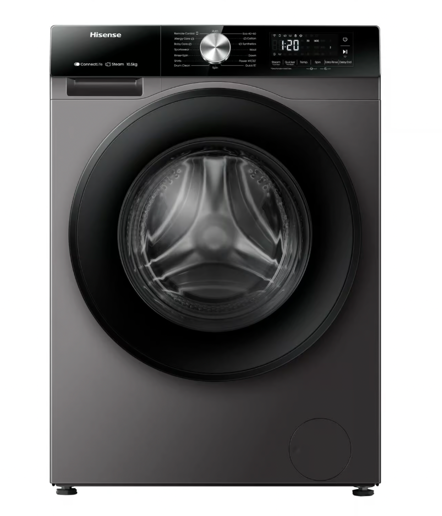 Hisense Washing Machine WF3S1043BT - HISENSE 10KG FRONT LOADING FULLY AUTOMATIC