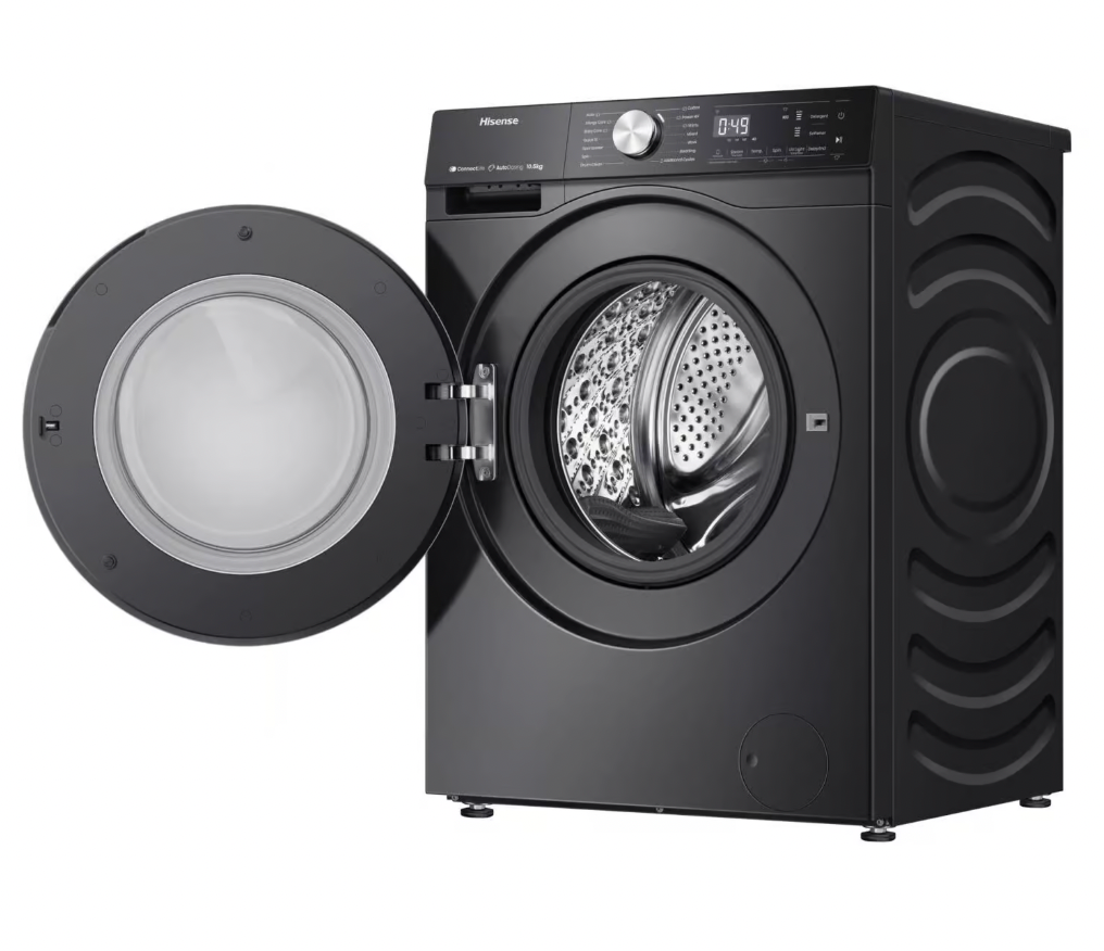 Hisense Washing Machine WF5S1245BB - 12KG FULLY AUTOMATIC PREMIUM BLACK