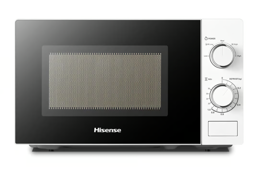 Hisense Microwave & Airfryers H20MOWS10 - 20L Microwave Oven Mechanical Control white