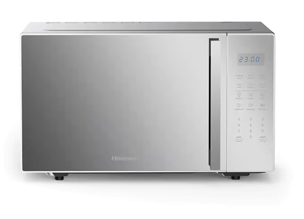 Hisense Microwave & Airfryers H30MOMS9H - 30L microwave oven, digital control, mirror finish