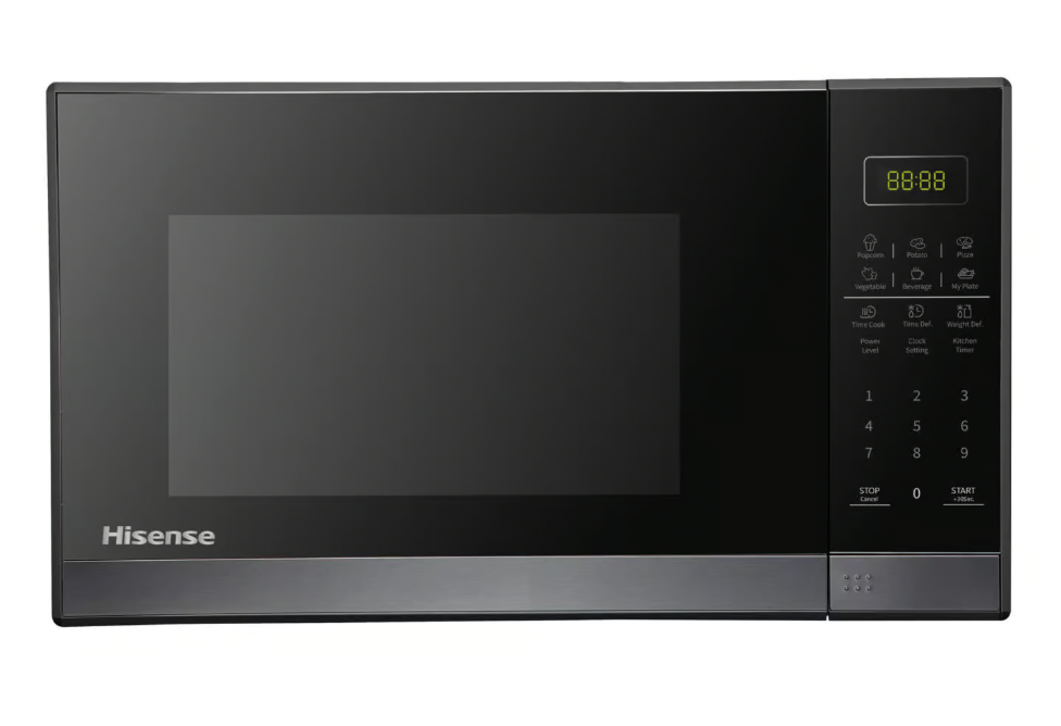Hisense Microwave & Airfryers H37MOBSXX - 37L Black Microwave, digital control
