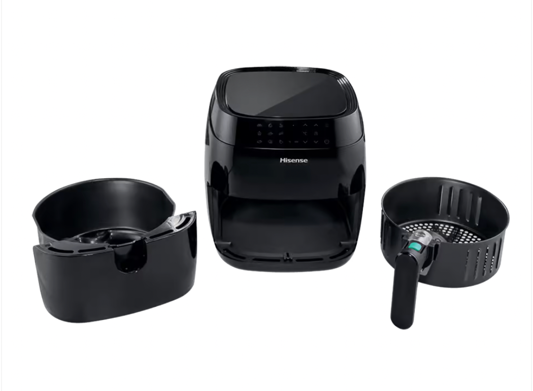 Hisense Microwave & Airfryers H04AFBK1S1 - 3.5L Airfryer, double basket type
