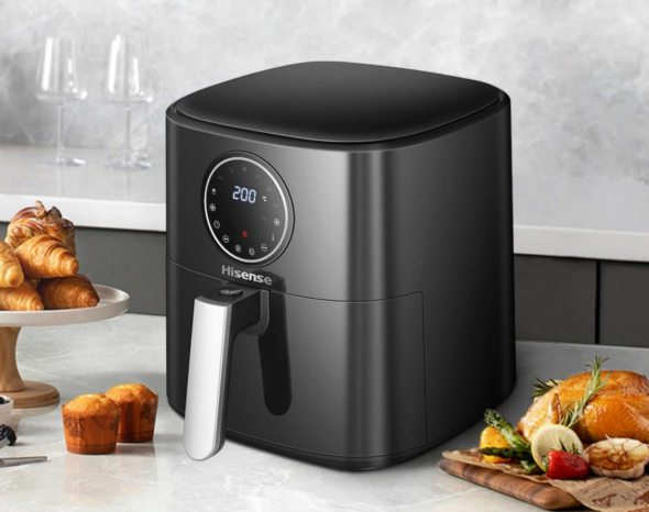 Hisense Microwave & Air Fryer H06AFGY1S1 - HISENSE AIR FRYER 1500W LARGE TOUCH